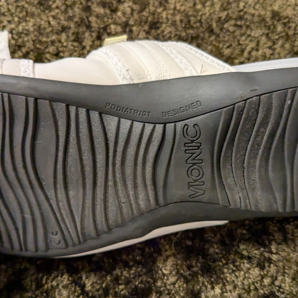 Vionic women's white sandal slides 9 - Picture 7 of 9